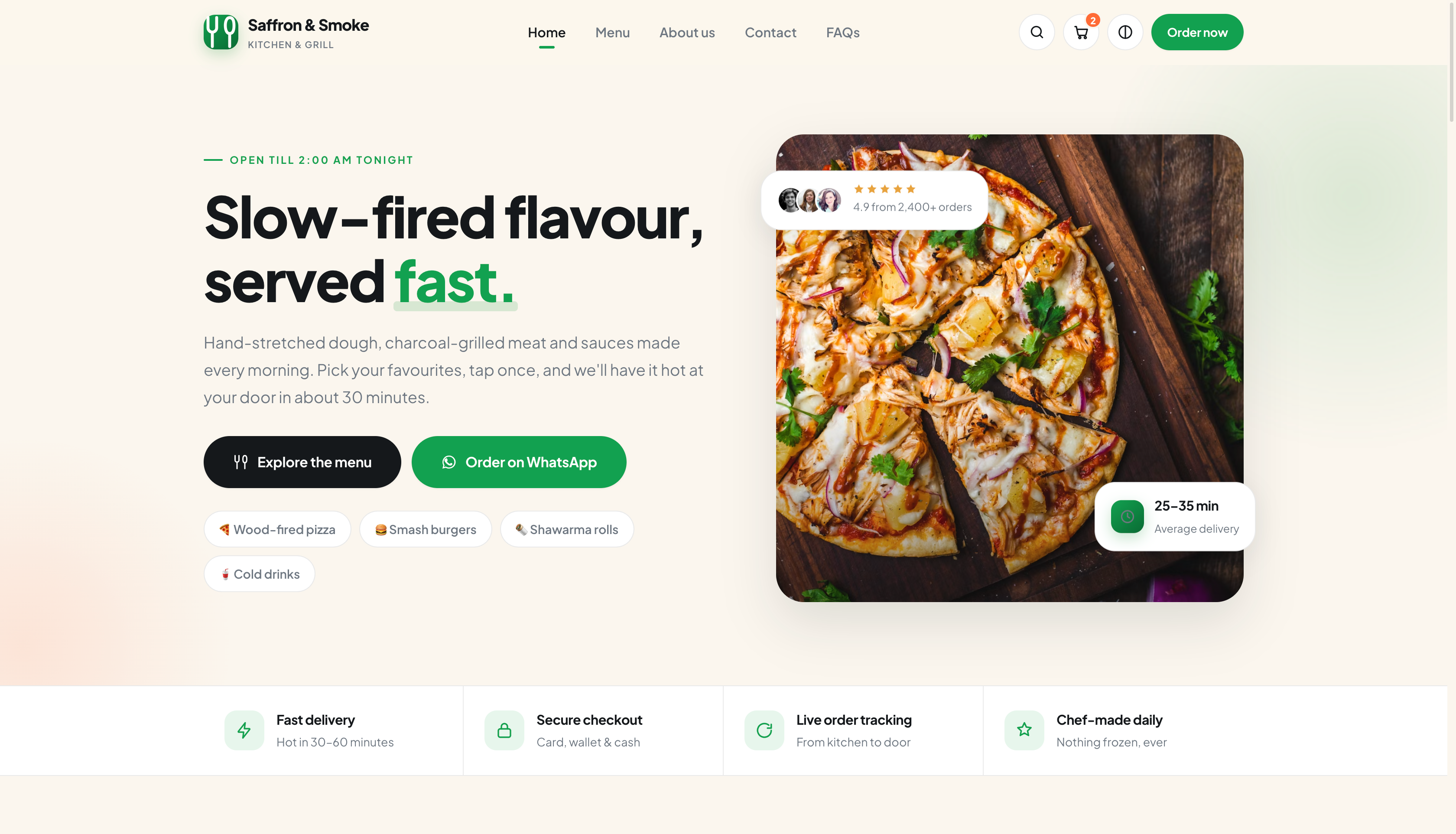 Store template preview